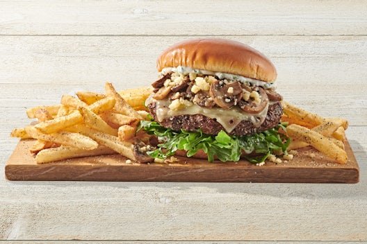 Truffle Mushroom Burger