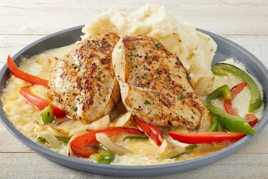 Sizzling Chicken & Cheese